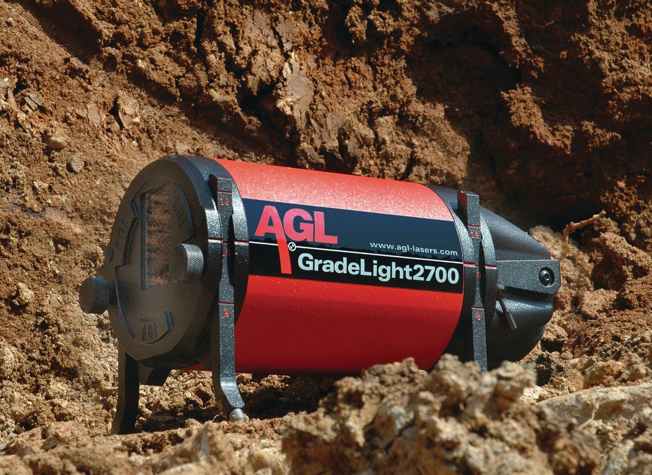 GradeLight 2700 From AGL Construction Lasers Machine Control