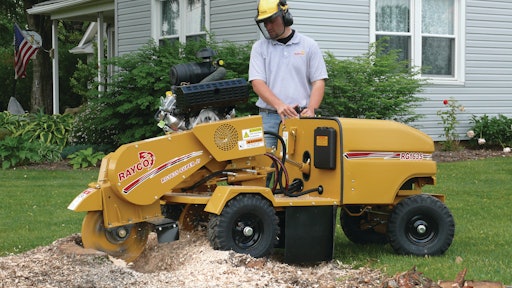 Rayco Rg1625 1635 Super Junior Self Propelled Stump Cutter From Rayco Mfg Inc For Construction Pros