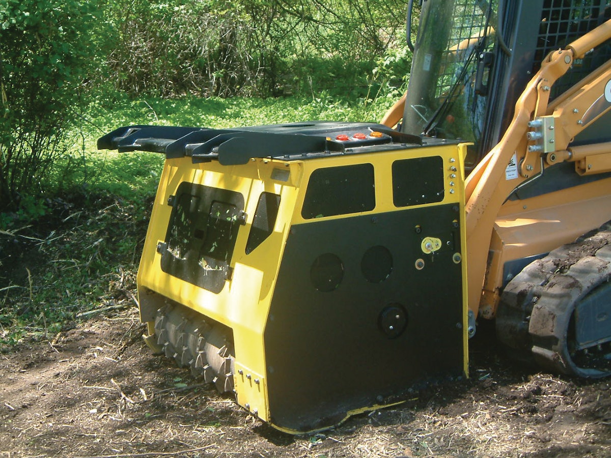 60hp Brush Shredder Attachment From Sneller Machine For