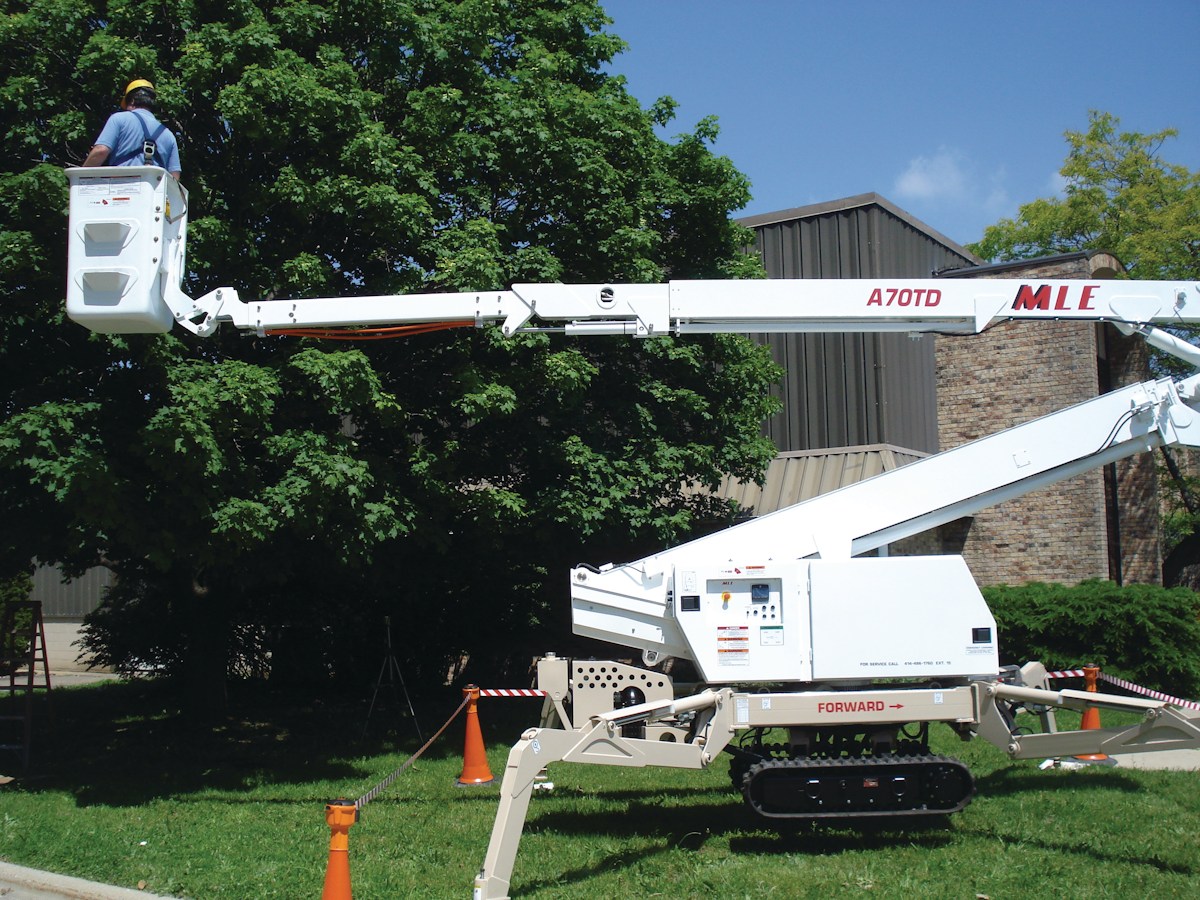 A70TD 46kV Lift From Man Lift Mfg. Co. For Construction Pros