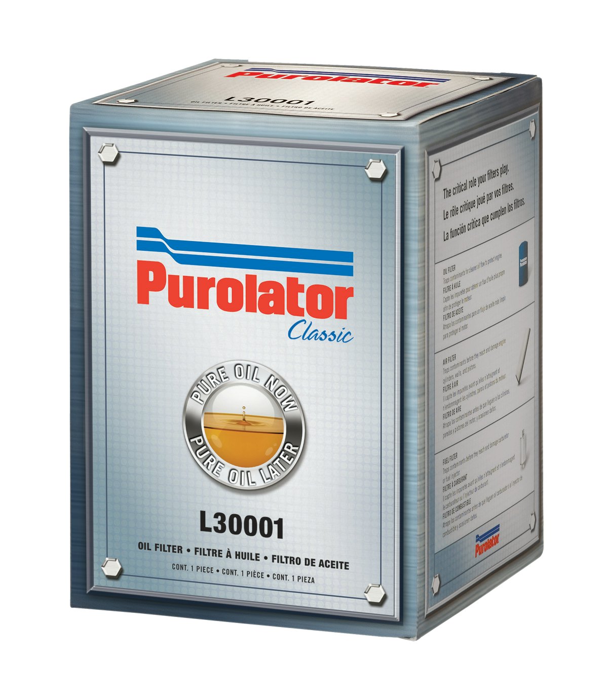 Purolator Classic Oil and Air filters From Purolator Filters NA LLC