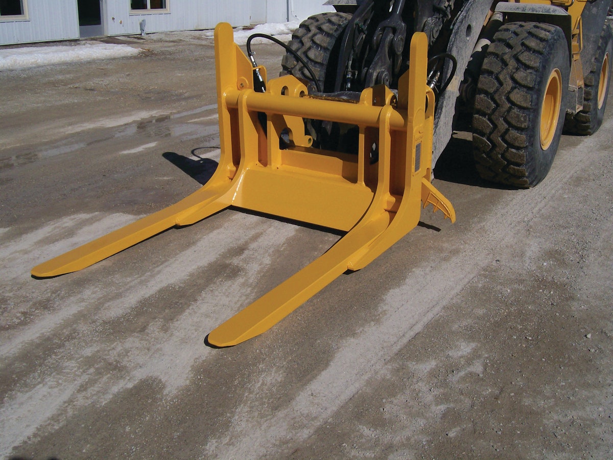 Demolition Grapple From SAS of Luxemburg / SAS Forks For
