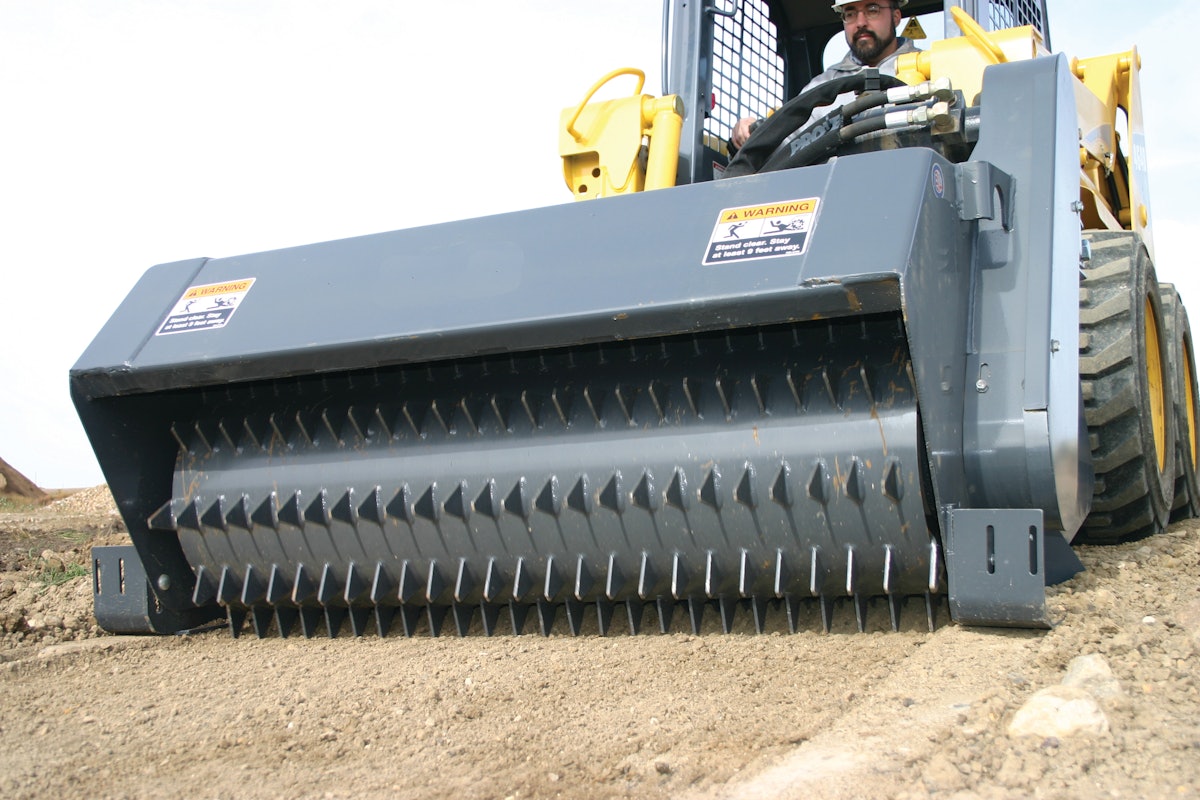 Preparator Rake From: Manitou Americas Inc. | For Construction Pros