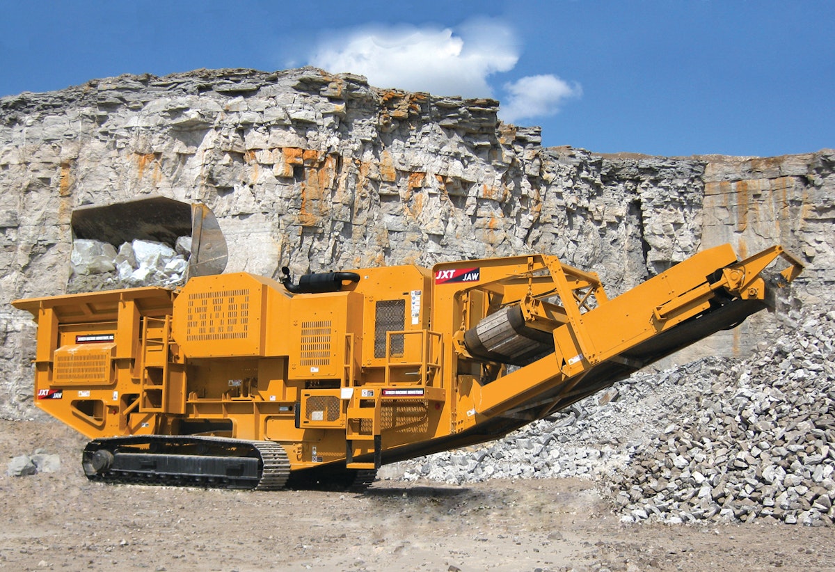 JXT Jaw Crusher From Screen Machine Industries, LLC. For
