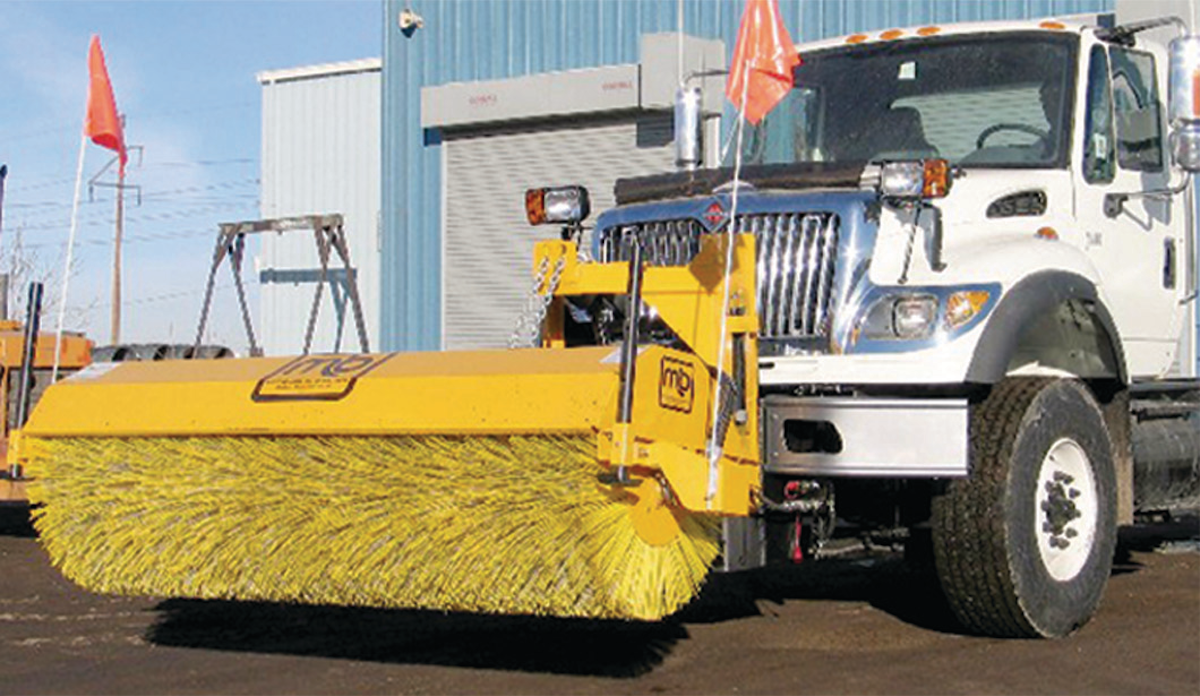 Model TKHTR Broom Attachment From MB Companies Inc. For