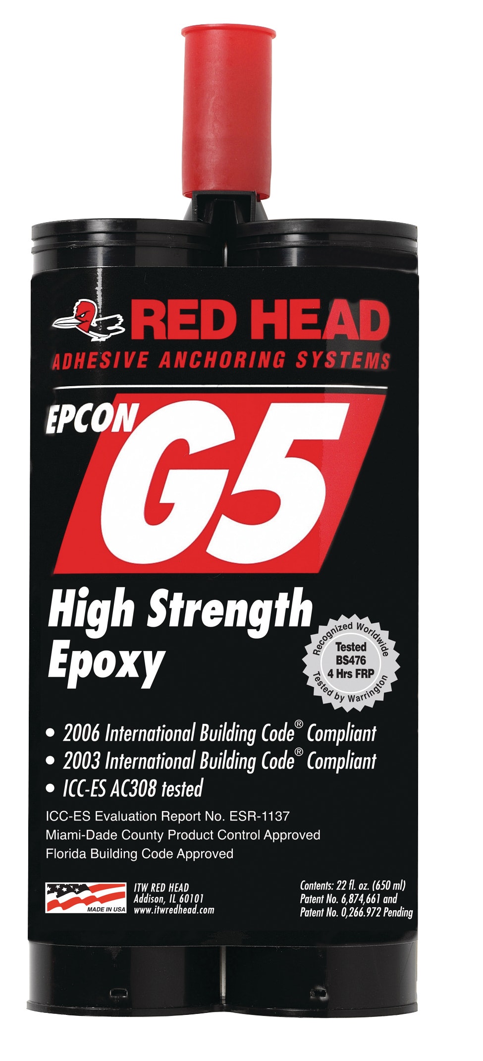 Red Head G5 High Strength Epoxy Adhesive Anchoring System
