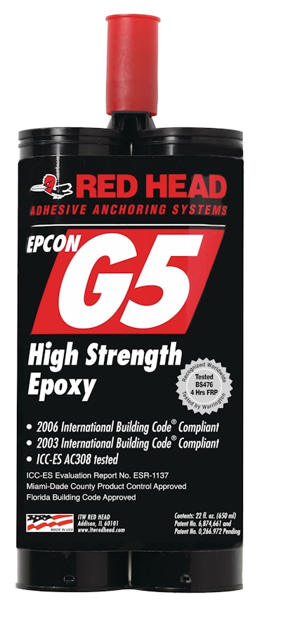G5highstrengthepoxyadhesiveanchoringsystem 10082386