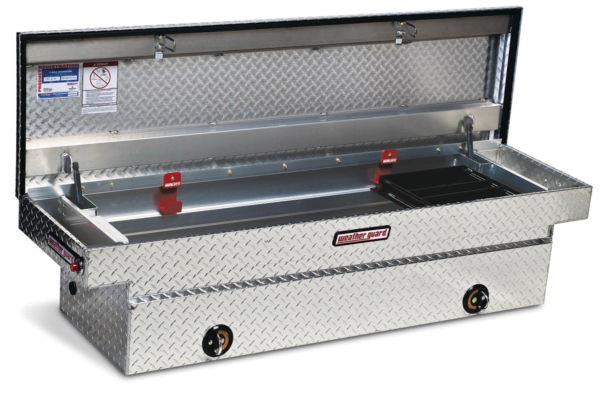 Weather Guard Model 127 Saddle Box From Knaack LLC For Construction Pros