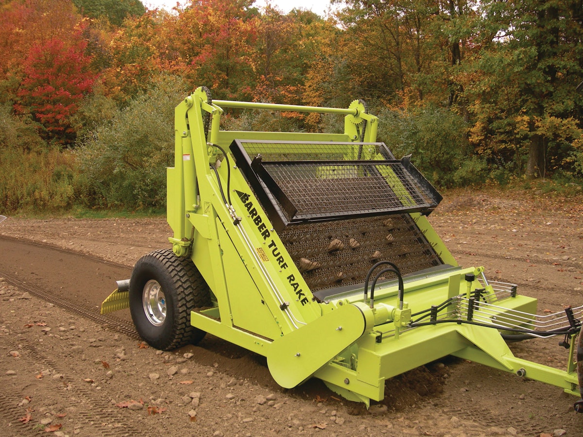 Turf Rakes From: H. Barber & Sons Inc. | For Construction Pros