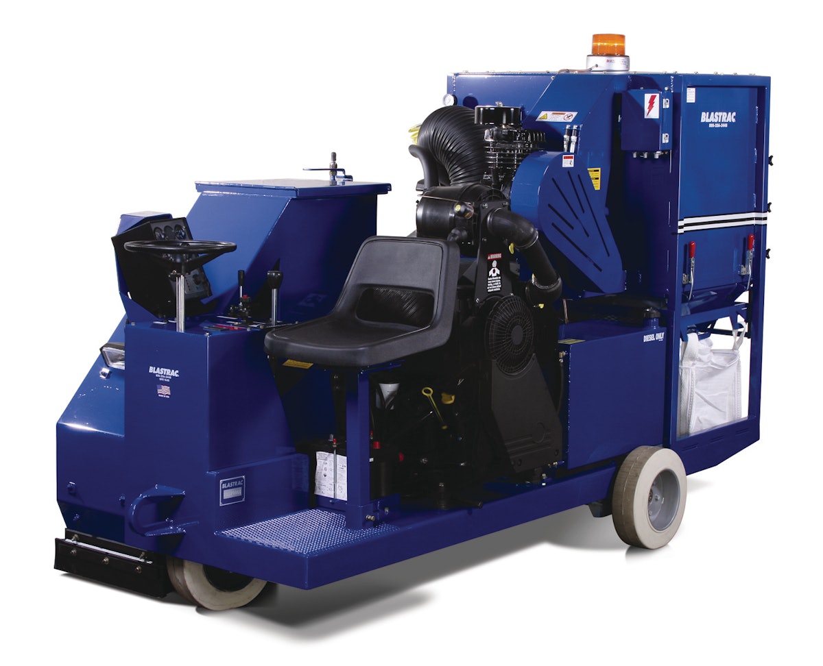 1-16DB Shot Blaster From: Blastrac | For Construction Pros