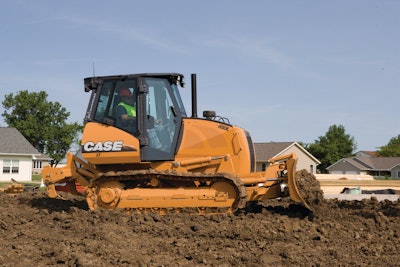 Case 650L crawler dozer