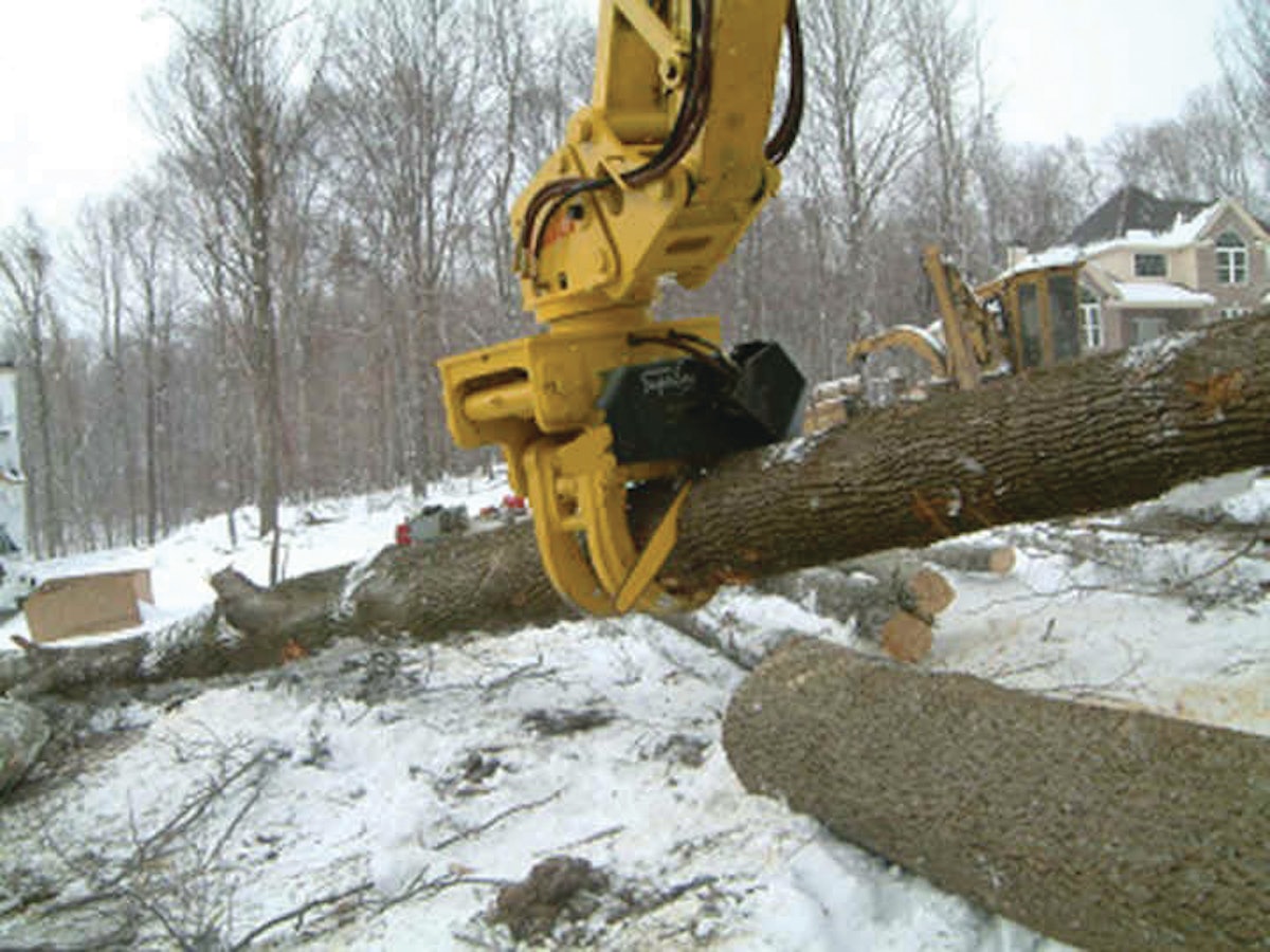 R360 Grapple From Sneller Machine For Construction Pros