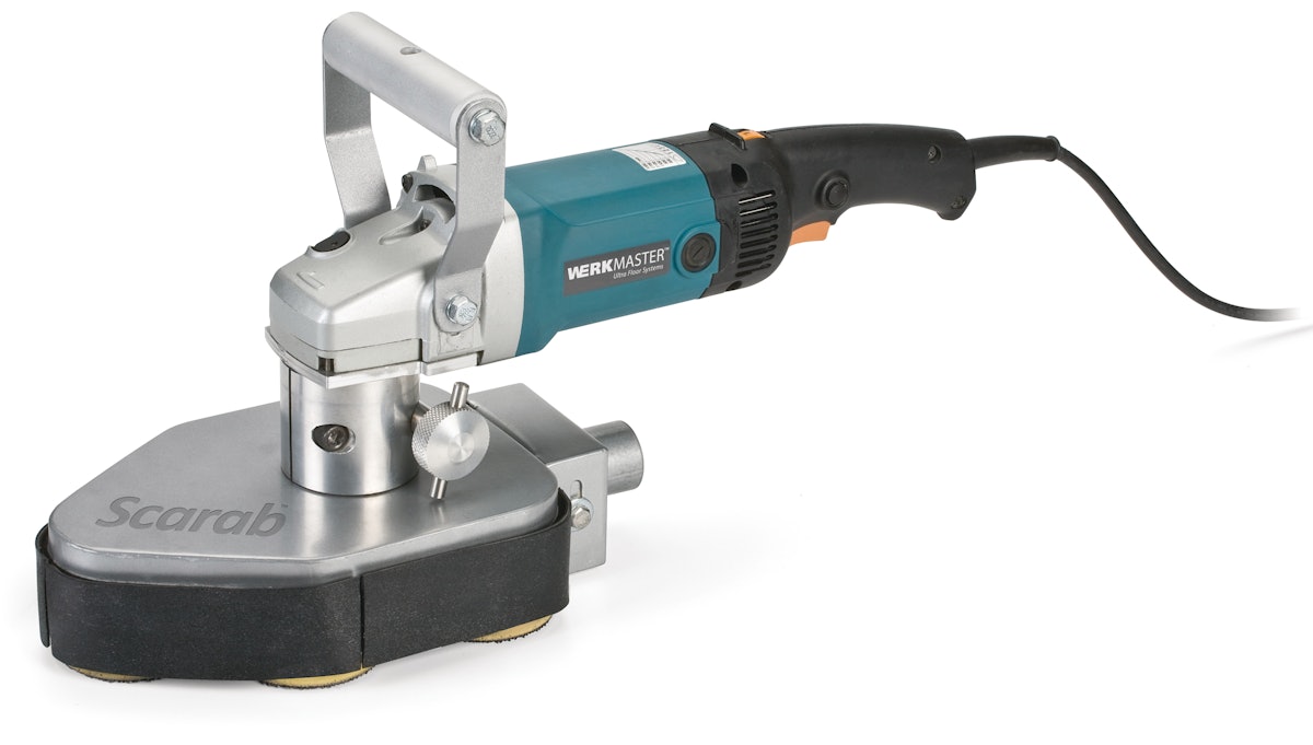 Scarab 5 Head Hand Grinder From WerkMaster For Construction Pros