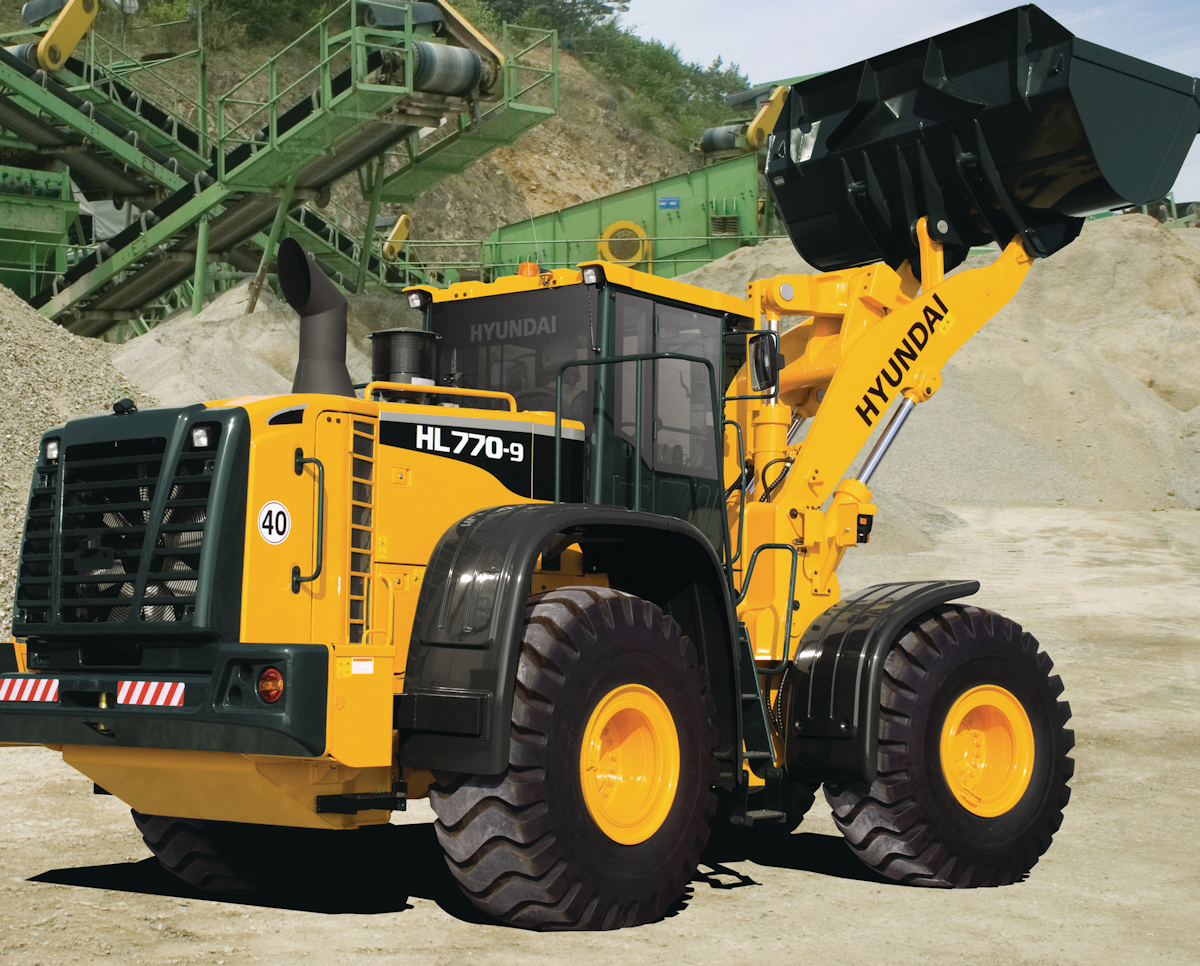 HL7709 Wheel Loader From Hyundai Construction Equipment Americas Inc