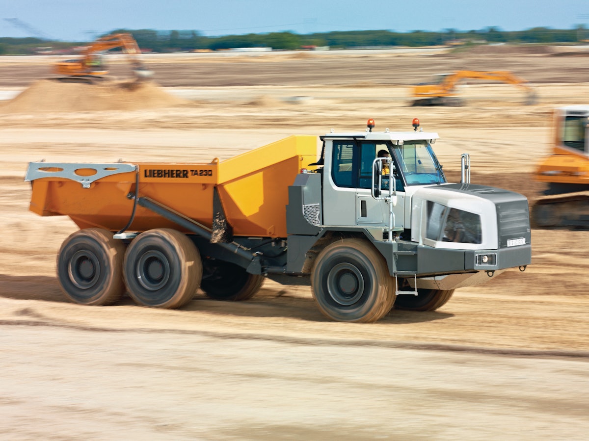 TA 230 Articulated Dump Truck From Liebherr USA, Co. (formerly