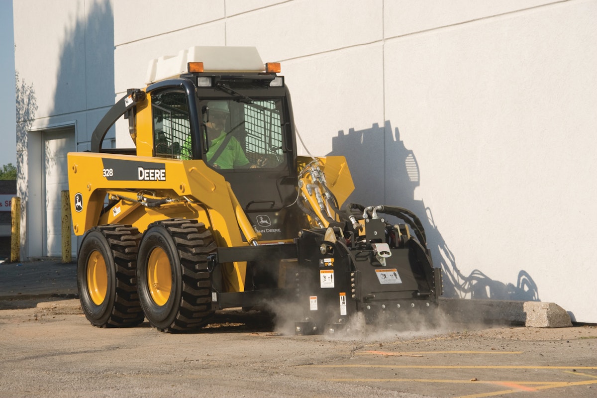 Skid steers' many uses For Construction Pros