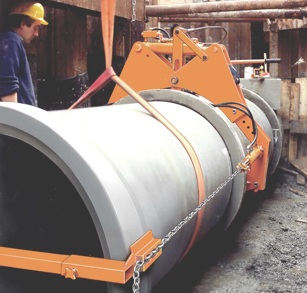 Large Conduit Rack Puller RZA Manual Pipe Puller From: EZG Manufacturing | For Construction Pros