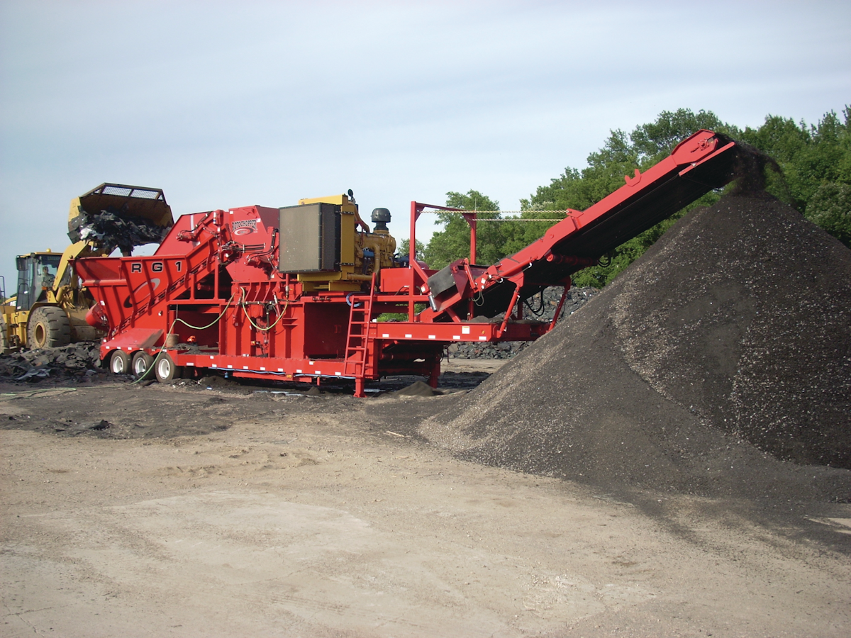 RG1 Shingle Grinder From Rotochopper Inc. For Construction Pros