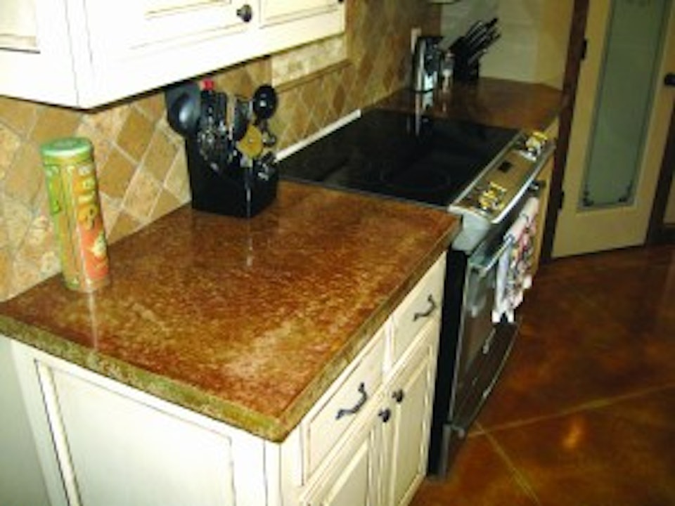 How to Enhance Outdoor Spaces with Decorative Concrete Countertops -  Contractor Source