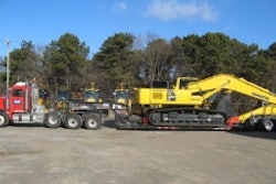 This 105-ton-capacity ROGERS trailer easily hauls oversized/overweight equipment while maintaining the overhead clearance required for crossing bridges in the New York City area.
