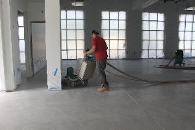 Get Real Surfaces, Poughkeepsie, N.Y., created a dyed and polished 6,500-square-foot floor for the Monticello Motor Club.