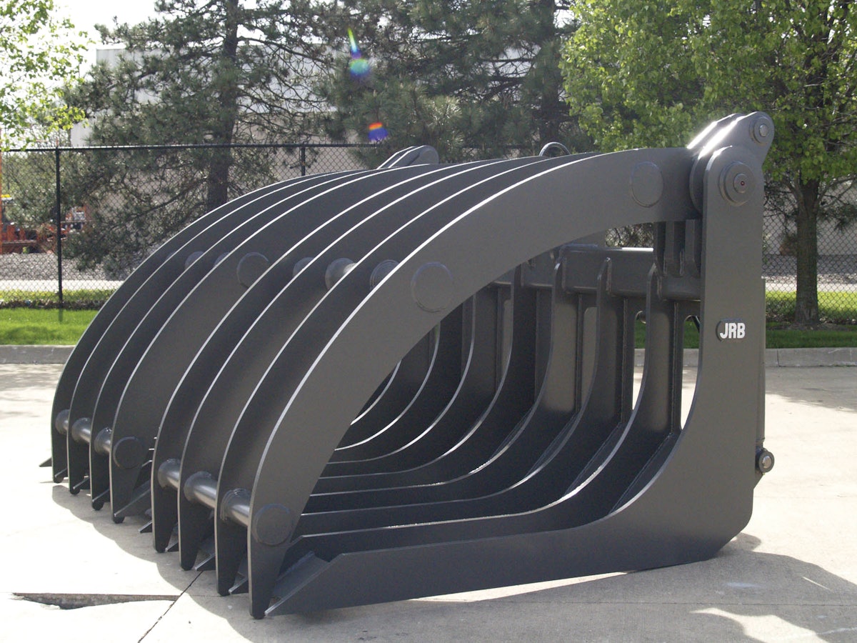 JRB Grapple Bucket/Rake From Stanley Infrastructure For Construction Pros