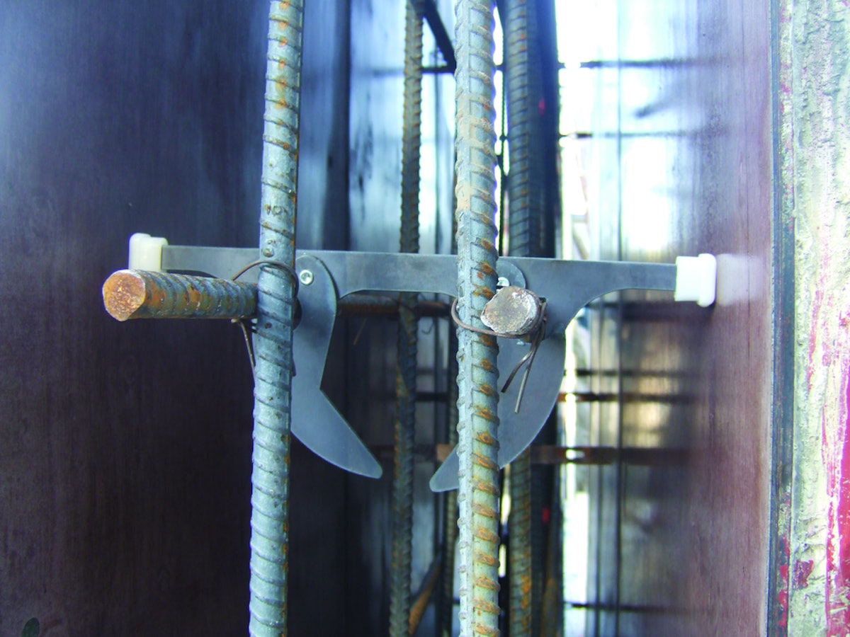 EZ Bar Rebar Positioning Device From Plasmafab LLC For Construction