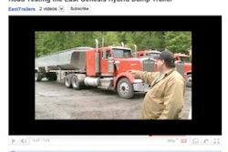 The video captures what truckers who road tested the Genesis Hybrid thought of the unique new dump trailer.