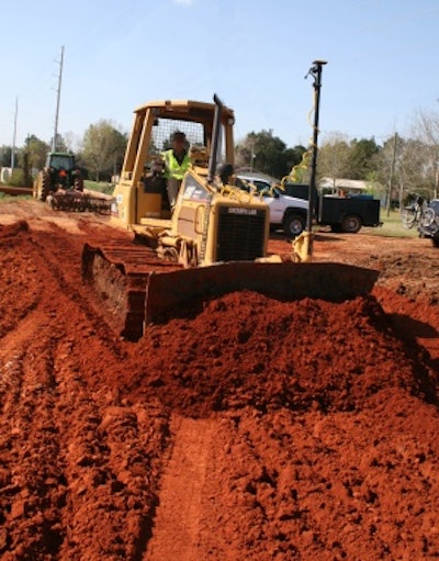 John Walton Construction purchased a Topcon HiPer Lite+ base and rover for its Cat D5G, becoming the first contractor in the area to run 3D-MC2 machine control.