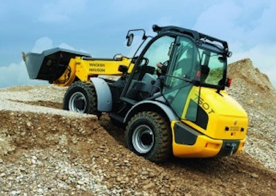 Compact wheel loaders offer the added stability and gradeability to handle steep terrain.