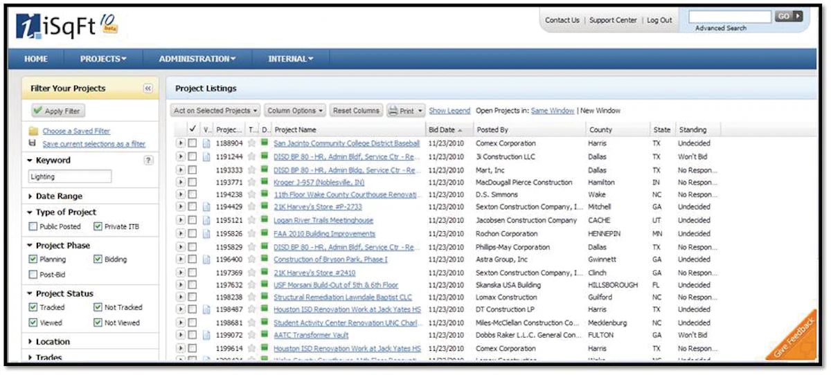 Isqft iSqFt for Subcontractors From: Construction Software Technologies, Inc ...