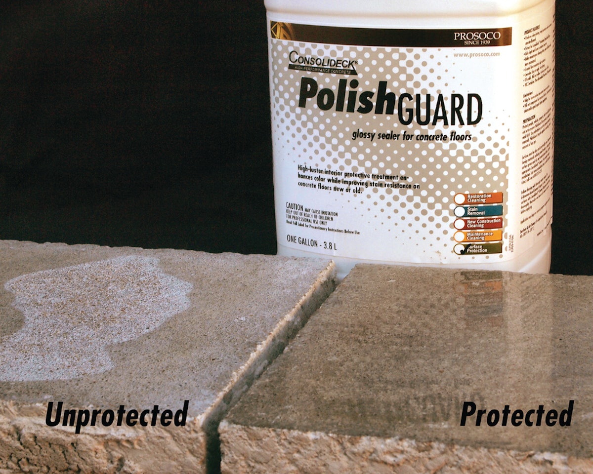 Consolideck PolishGuard From Prosoco Inc. For Construction Pros