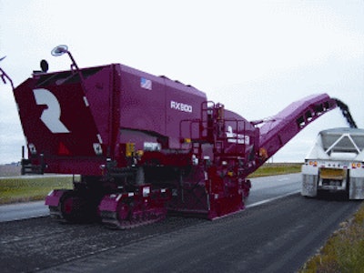 Werner painted their milling machine red and nicknamed it 'Big Red' because they are avid Nebraska University football fans.