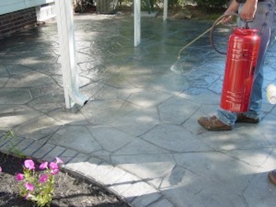 Common film forming sealers like cure & seals are applied in thin layers and typically last one to two years. Penetrating sealers can last as much as 10 years before reapplication is required.