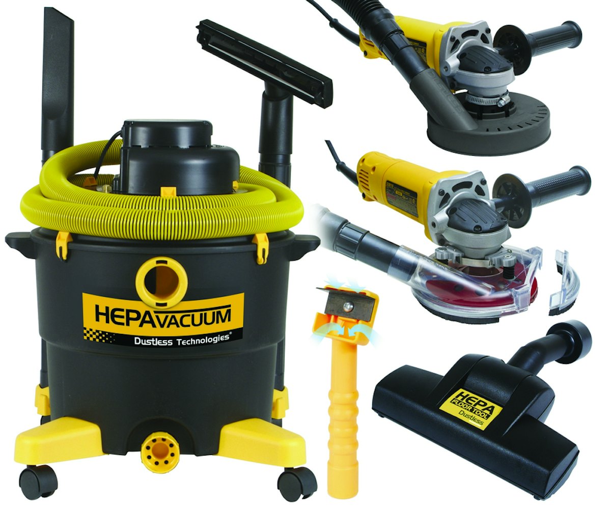 HEPA Wet/Dry Vacuum From: Dustless Technologies | For Construction Pros