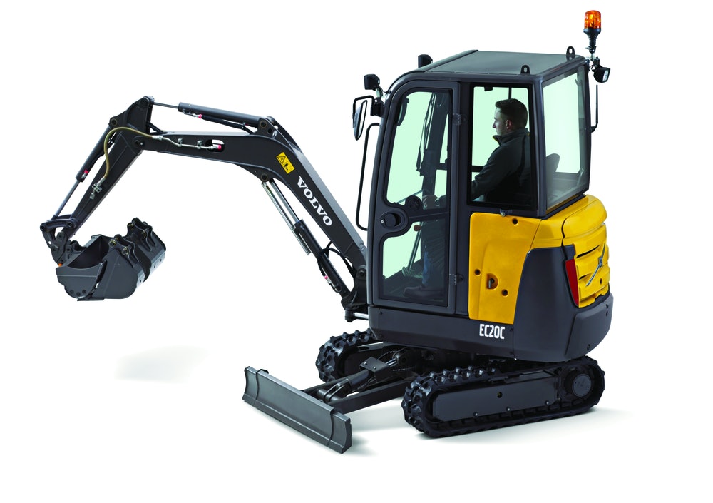 EC20C Mini-excavator From: Volvo Construction Equipment