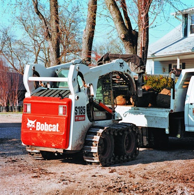 Application and ground conditions will determine whether a skid-steer equipped with tracks or a compact track loader would be the best option.