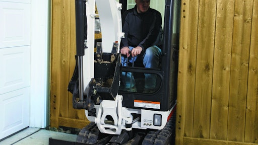 Conventional tail swing models have a smaller footprint, so they can fit in tighter spots - a benefit highly valued by many end-users.