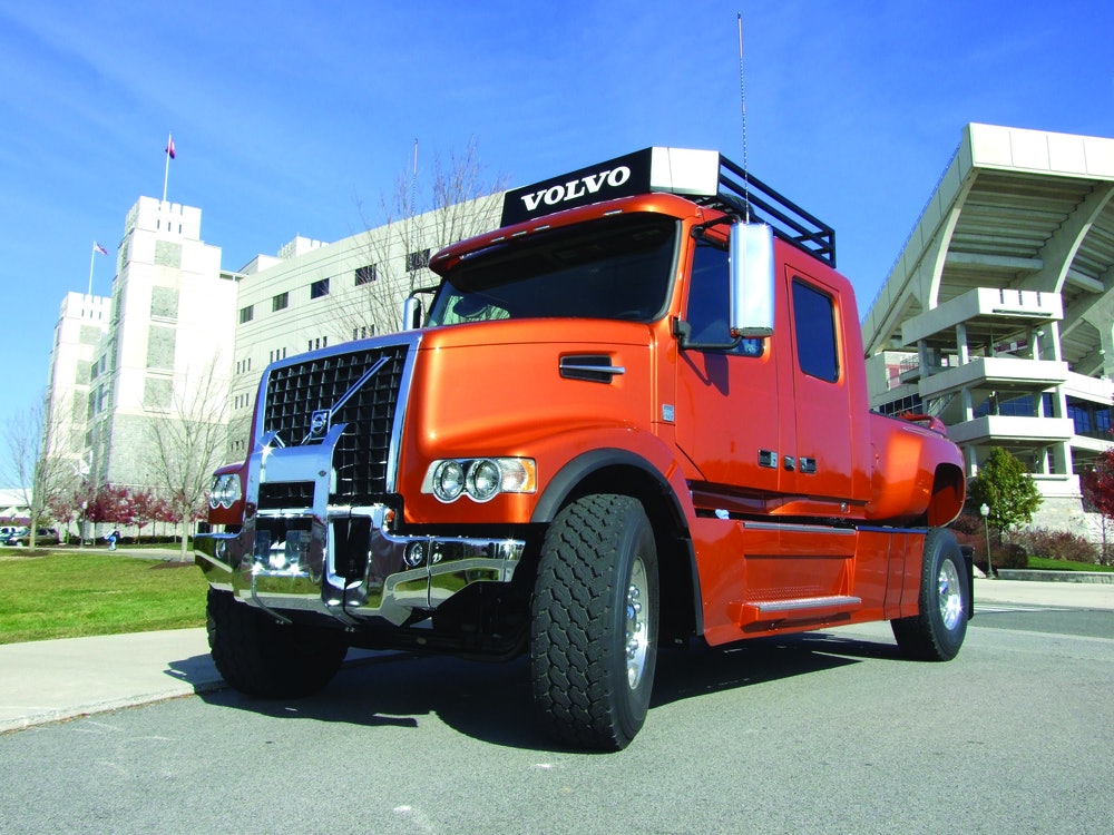 Volvo Trucks Showcases Custom-Built VHD Pickup