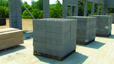Q-LITE from Big River Industries, Inc. is a lightweight concrete masonry unit made with Big River's expanded clay lightweight aggregate