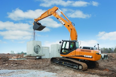 The Case Intelligent Hydraulic Control boosted fuel efficiency in the C Series excavators by 10%, added about 5% in lifting capacity and reduced cycle times by as much as 8%.