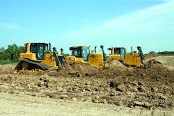 Caterpillar D6T, D7E and D8T Track-Type Tractors feature Cat engine and aftertreatment solutions to meet Tier 4 Interim emissions standards.