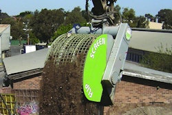 The EX80 replaces the bucket of 20- to 27-ton excavators and works by rotating continuously 360 degrees.