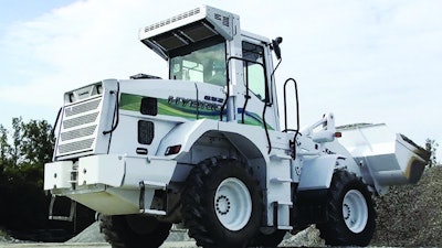Kawasaki's Hybrid Torque Converter System (HYTCs) stores electrical energy in a capacitor and discharges it on demand. Kawasaki claims it can reduce fuel consumption 35%.