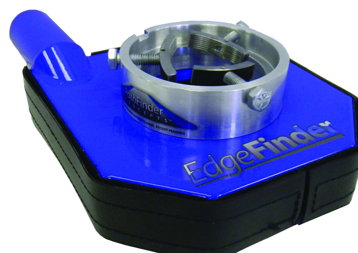EdgeFinder Dust Shroud From KutRite Manufacturing For Construction Pros
