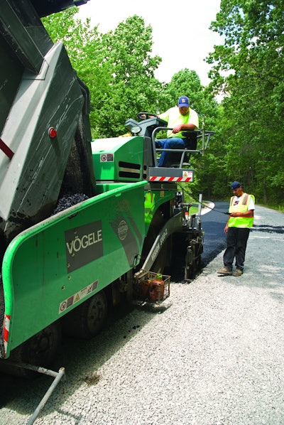 The hopper wing can provide insight into the care of the paver. If it is bent and the paint has come off, the machine was not taken care of properly.