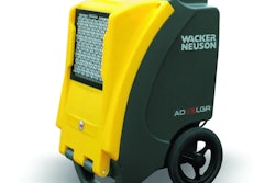 Low grain refrigerant dehumidifier weighing 100 lbs.