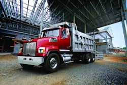 The 110-ins. BBC Western Star 4700 offers one of the broadest ranges of powertrains, ranging from Detroit Diesel's DD13 in ratings from 350 to 380 hp and 1,250 to 1,300 lbs.-ft. of torque to Cummins ISL or ISC from 260 hp and 1,000 lbs.-ft. to 450 hp and 1,650 lbs.-ft.