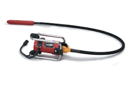 Flex-shaft concrete vibrators