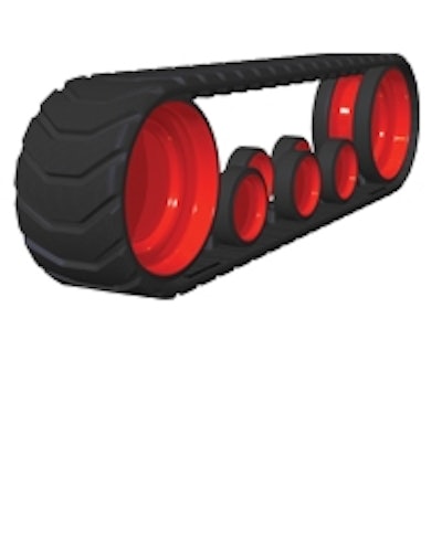 Bridgestone track system for all makes and models of asphalt pavers and track equipment